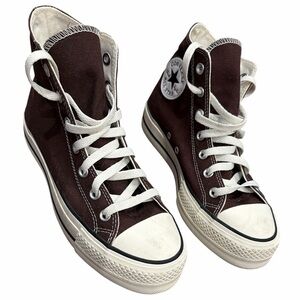 Converse Brown High-Top Sneakers